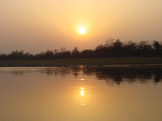 Rapti River Landscape Photograph
